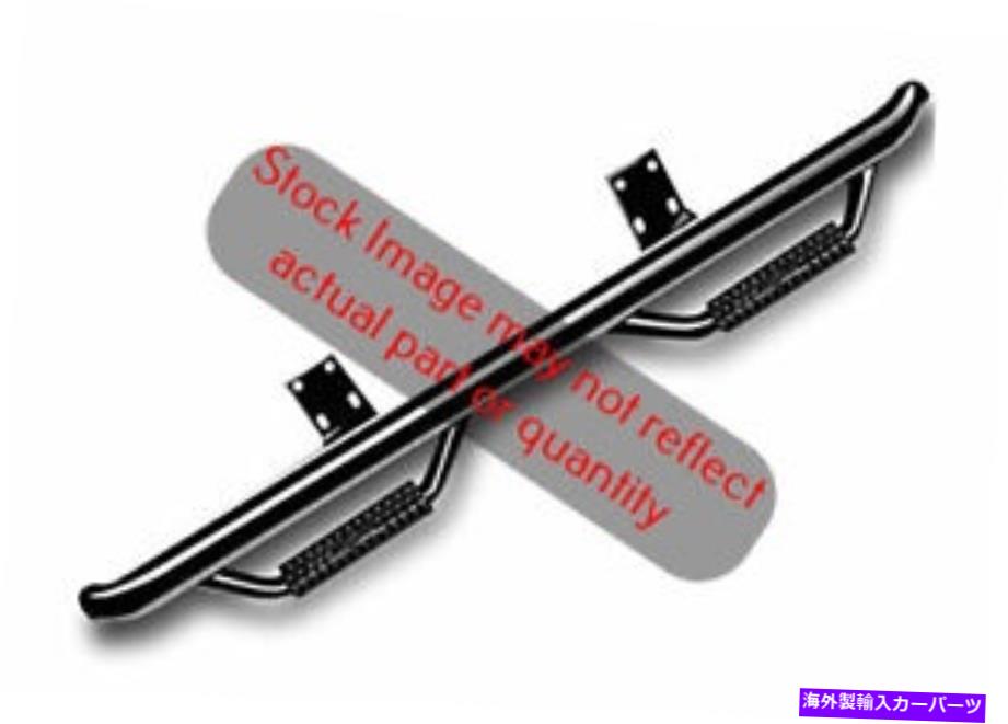 Nerf Bar n-fab | T0480cc |ナーフステップ、キャブの長さ、光沢黒 n-FAB | T0480CC | Nerf Step, Cab Length , Gloss Black【並行輸入品】