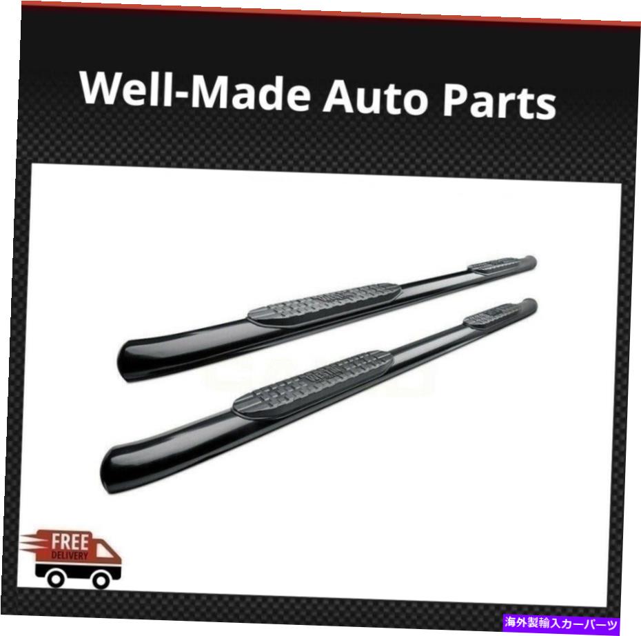 Nerf Bar Westin Pro Traxx Oval Nerf Barsブラックパウダーコーティングは15-18キャニオン/コロラドにフィットします Westin PRO TRAXX Oval Nerf Bars Black Powder Coated Fits 15-18 Canyon/Colorado【並行輸入品】｜Us Custom Parts Shop USDM