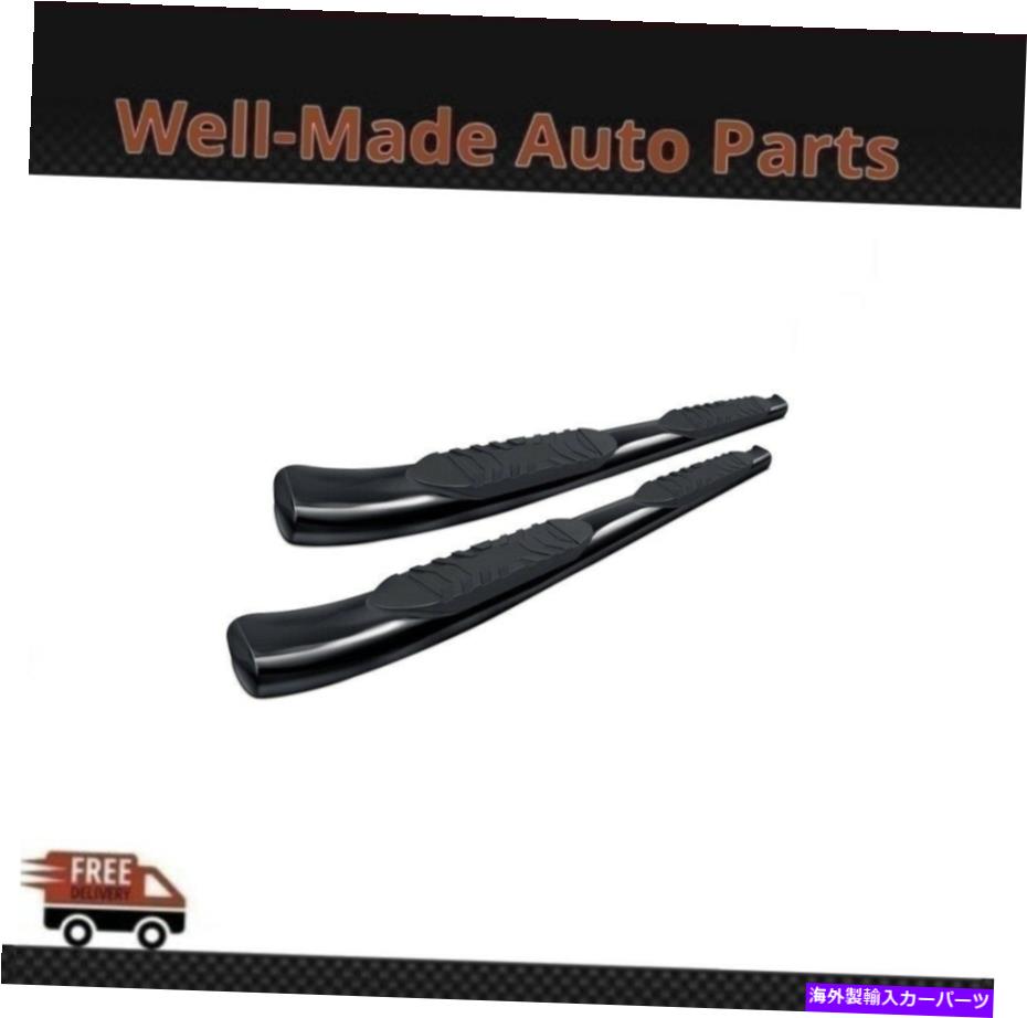 Nerf Bar Lund 5in Oval Curved Black SS Nerf Bars Black for 07-21 Toyota Tundra 24295007 Lund 5in Oval Curved Black SS Nerf Bars Black For 07-21 Toyota Tundra 24295007【並行輸入品】