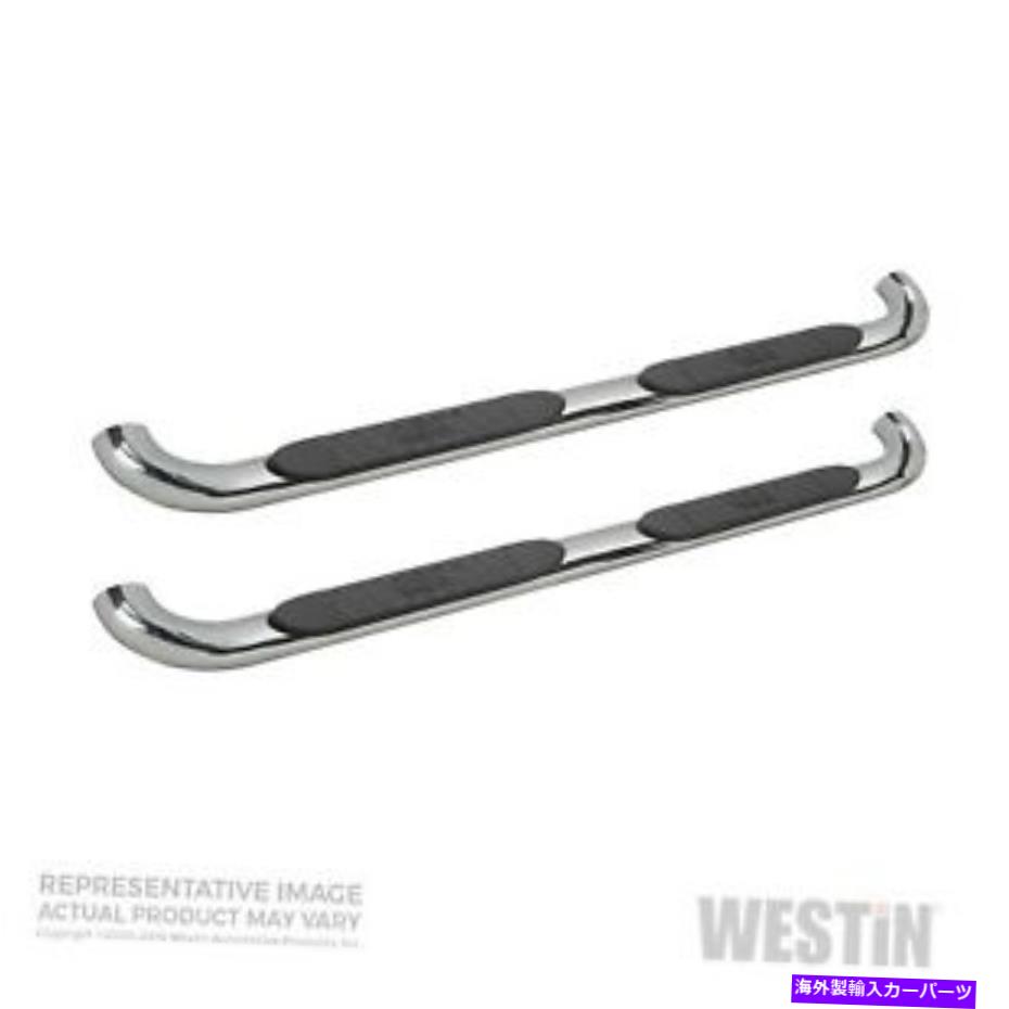 Nerf Bar ウェスティン21-4020プラチナ4楕円形のナーフステップバーが16-22タイタンXDに適合する Westin 21-4020 Platinum 4 Oval Nerf Step Bars Fits 16-22 Titan XD【並行輸入品】