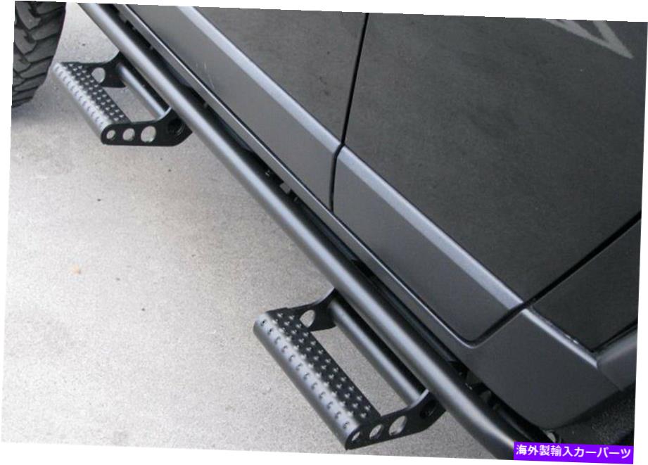Nerf Bar n-fab J182RKRS2 RKRホイールツーホイールステップシステムは18-20ラングラー（JL）に適合します N-Fab J182RKRS2 RKR Wheel To Wheel Step System Fits 18-20 Wrangler (JL)【並行輸入品】
