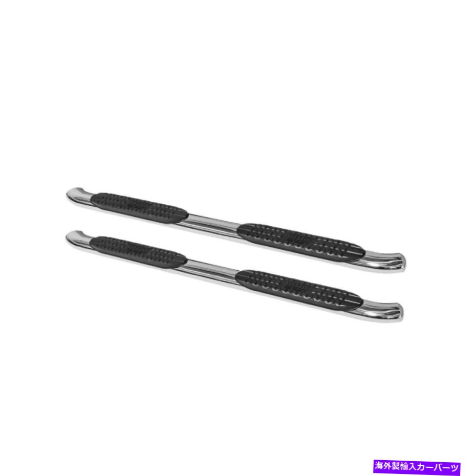 Nerf Bar ウェスティン21-23720 15-19シルバラードシエラ2500 HD用の楕円形のnerfステップバーのペア Westin 21-23720 Pair of Oval Nerf Step Bars for 15-19 Silverado Sierra 2500 HD【並行輸入品】