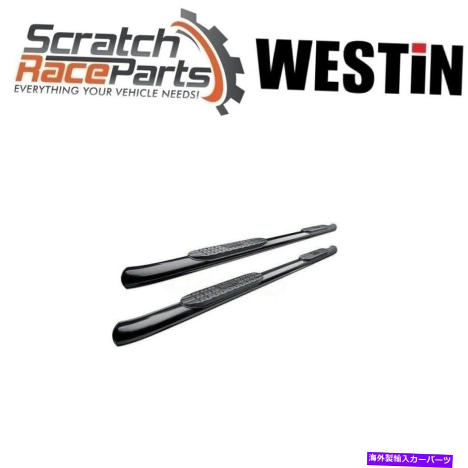 Nerf Bar Westin Pro Traxx Oval Nerf Bars 5 "ブラックパウダーコーティングは99-14 F-350/450デューティフィット Westin PRO TRAXX Oval Nerf Bars 5"Black Powder Coated Fits 99-14 F-350/450 Duty【並行輸入品】｜Us Custom Parts Shop USDM