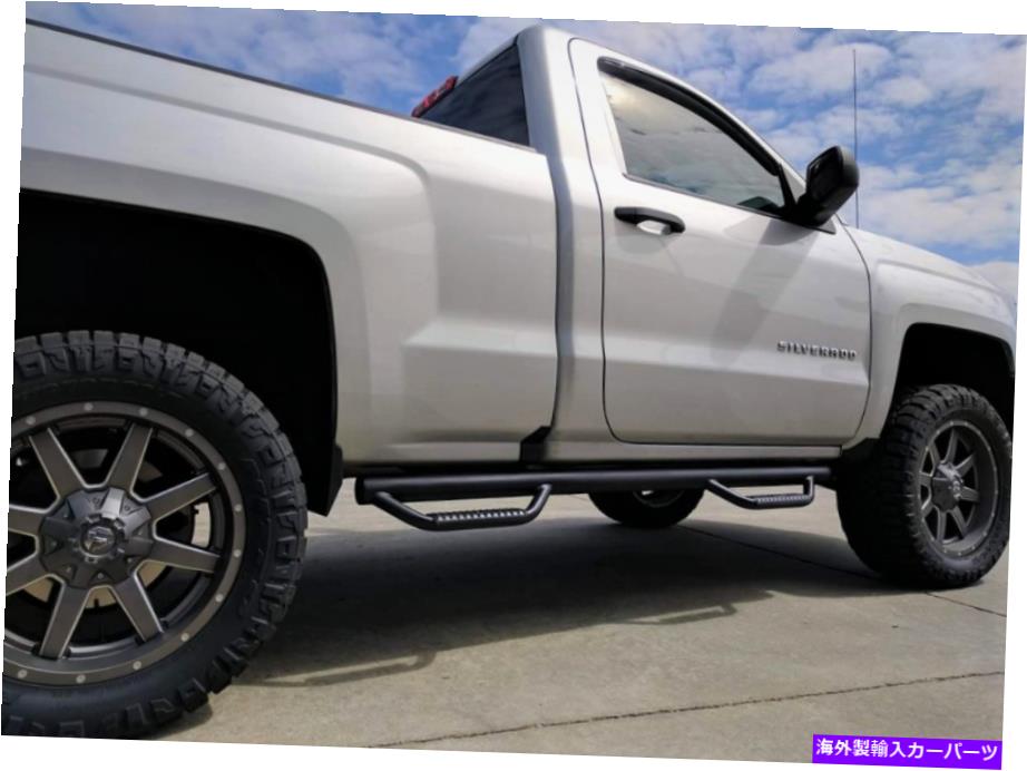Nerf Bar 14-17のn-fab chevy-gmc 1500 6.5 ft nerfステップベッドアクセスC1470RC-4 N-FAB For 14-17 Chevy-GMC 1500 6.5 ft Nerf Step Bed Access C1470RC-4【並行輸入品】