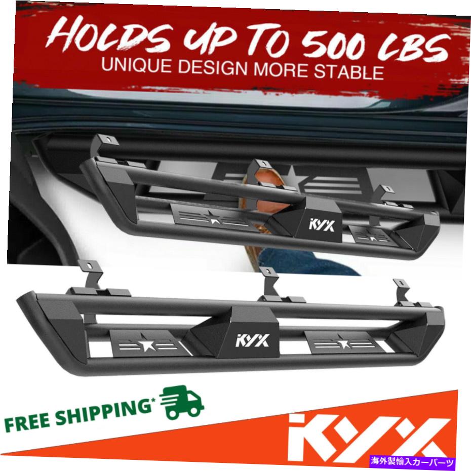Nerf Bar 2015-18-2021 Ford F150 17-21 F250 Supercrew Cab Nerf Barのサイドランニングボード Side Running Boards For 2015-18-2021 Ford F150 17-21 F250 Supercrew Cab Nerf Bar【並行輸入品】