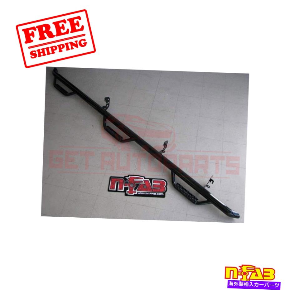 Nerf Bar n-fab nerf step w2w w/bed acs（3 stps）トヨタタコマ2016-21 N-FAB Nerf Step W2W w/Bed Acs (3 Stps) for Toyota Tacoma 2016-21【並行輸入品】