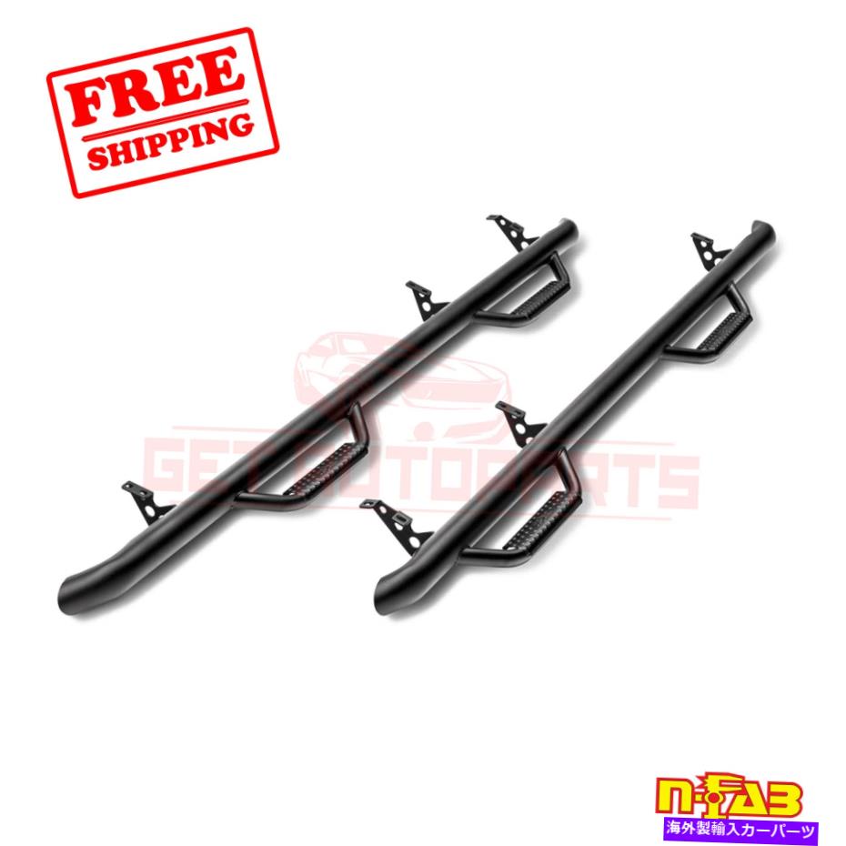 Nerf Bar N-FAB NERFステップW2W W/OベッドACS(2 STPS)日産タイタン2017-2019 N-FAB Nerf Step W2W w/o Bed Acs (2 Stps) for Nissan Titan 2017-2019【並行輸入品】|Us Custom Parts Shop USDM