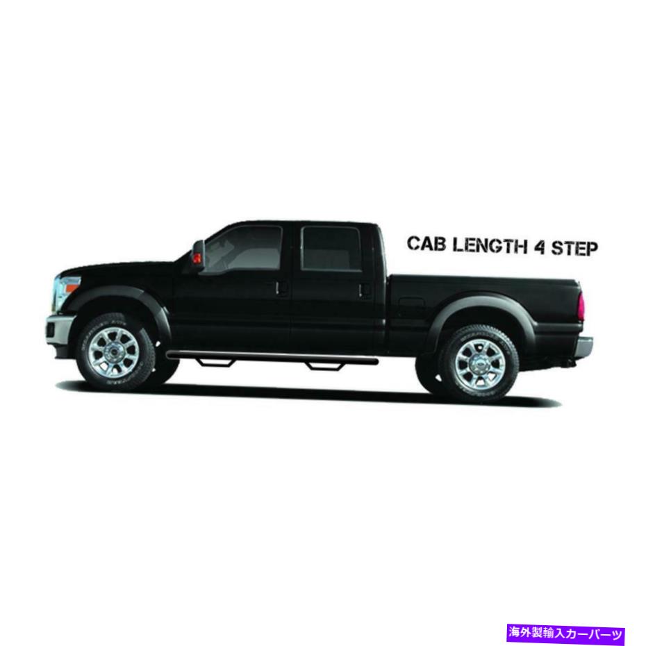 Nerf Bar 99-06のn-fab chevy-gmc 2500/3500拡張キャブナルフステップキャブ長c9973qc-tx N-FAB For 99-06 Chevy-GMC 2500/3500 Extended Cab Nerf Step Cab Length C9973QC-TX【並行輸入品】