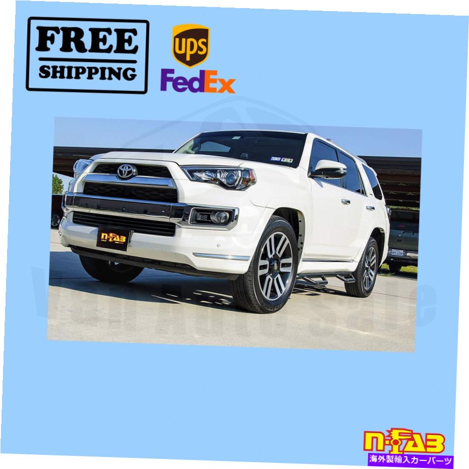 Nerf Bar ステップナーフバーW2Wトヨタ4runner 2010-2021用のn-fab Step Nerf Bar W2W N-FAB for Toyota 4Runner 2010-2021【並行輸入品】