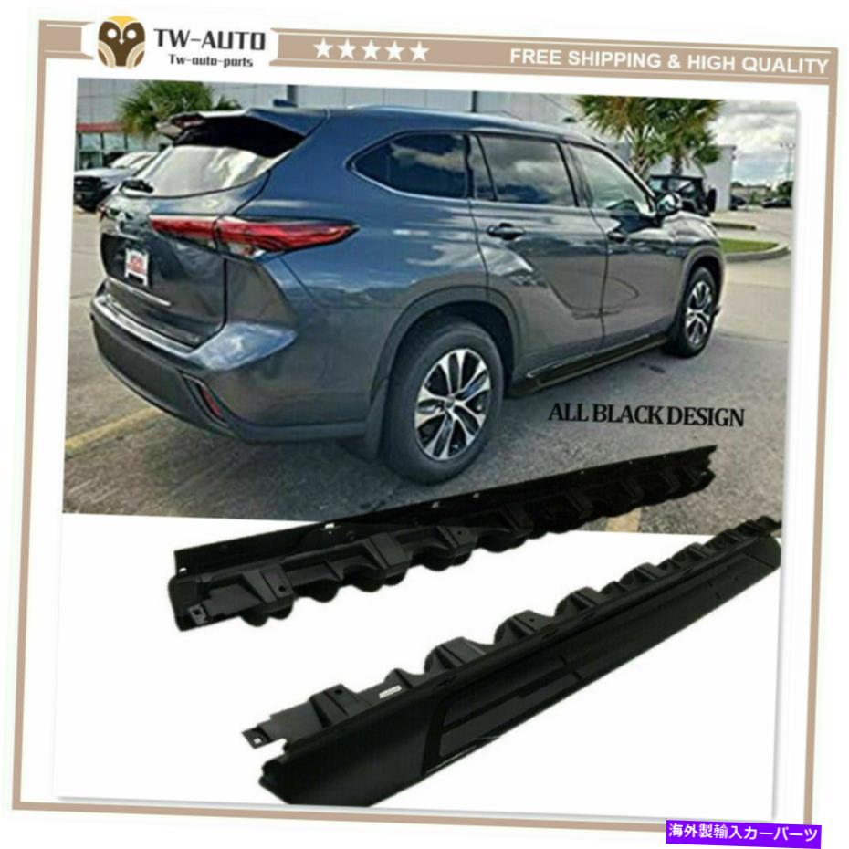 Nerf Bar トヨタハイランダーXU70 2020 2020 2021ブラックサイドステップナーフバーランニングボードに適合 Fits for Toyota Highlander XU70 2020 2021 Black Side Step Nerf Bar Running Board【並行輸入品】|Us Custom Parts Shop USDM