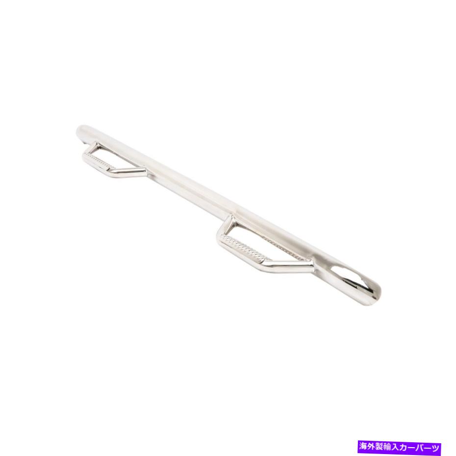 Nerf Bar Smittybilt C1589QC-SS n-fab nerfステップホイールツーホイールステンレス4ステップ Smittybilt C1589qc-Ss N-Fab Nerf Step Wheel-To-Wheel Stainless 4 Step【並行輸入品】