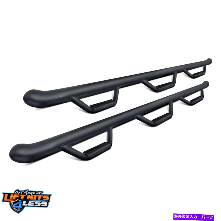 Nerf Bar N-FAB F1597QC-6-TX 3 "BLK W-TO-WラウンドNERFステップ2015-2020 FORD F-150 6.6 ' N-Fab F1597QC-6-TX 3" Blk W-to-W Round Nerf Steps for 2015-2020 Ford F-150 6.6'【並行輸入品】｜Us Custom Parts Shop USDM