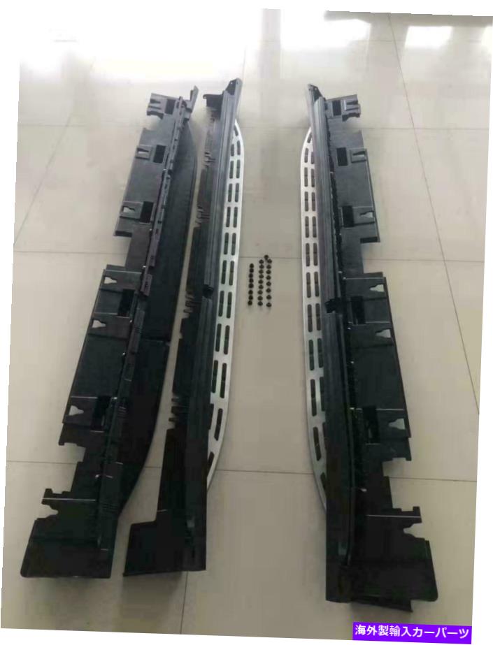 Nerf Bar 2020 2021メルセデスベンツW167ランニングボードNERFバードアサイドステップに適しています Fits for 2020 2021 Mercedes Benz W167 GLE Running Board Nerf Bar Door Side Step【並行輸入品】
