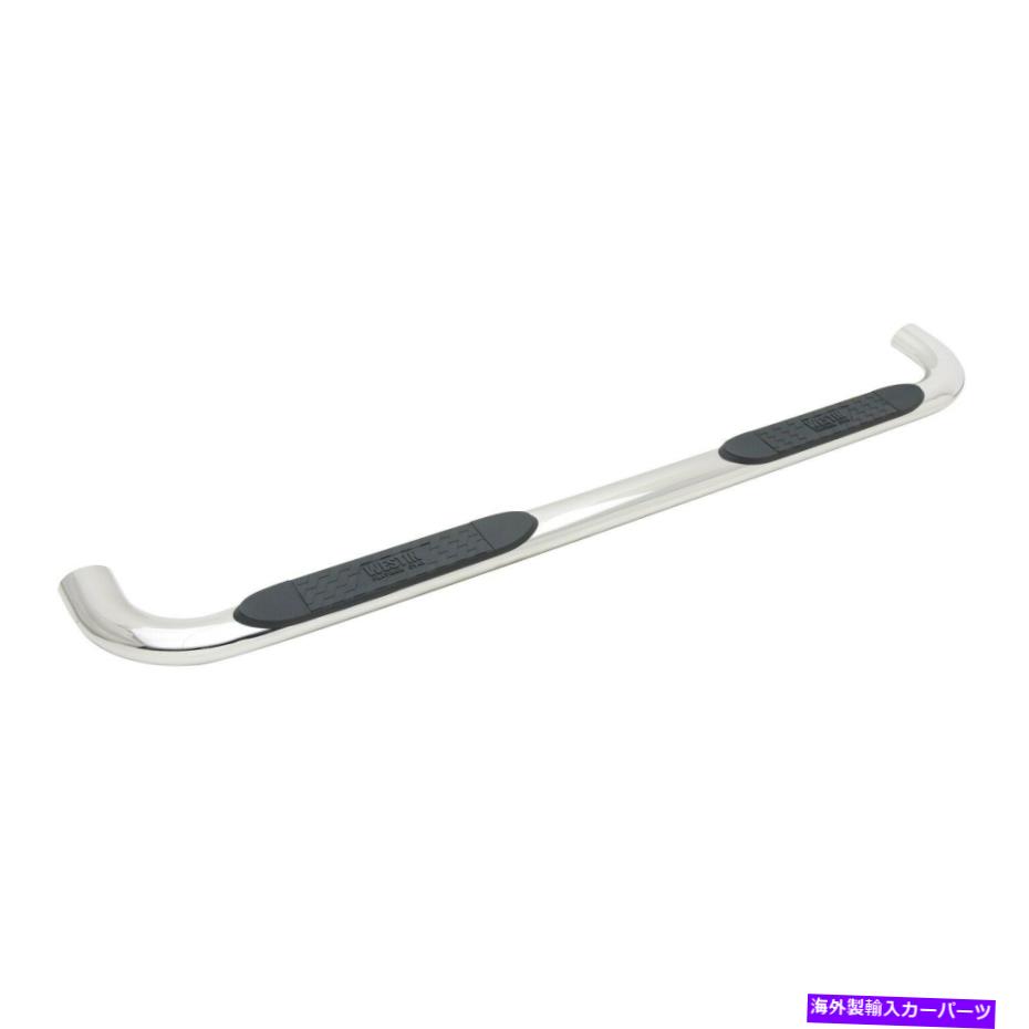 Nerf Bar Westin 21-2310 Platinum 4楕円形のnerfステップバー Westin 21-2310 Platinum 4 Oval Nerf Step Bars【並行輸入品】｜Us Custom Parts Shop USDM