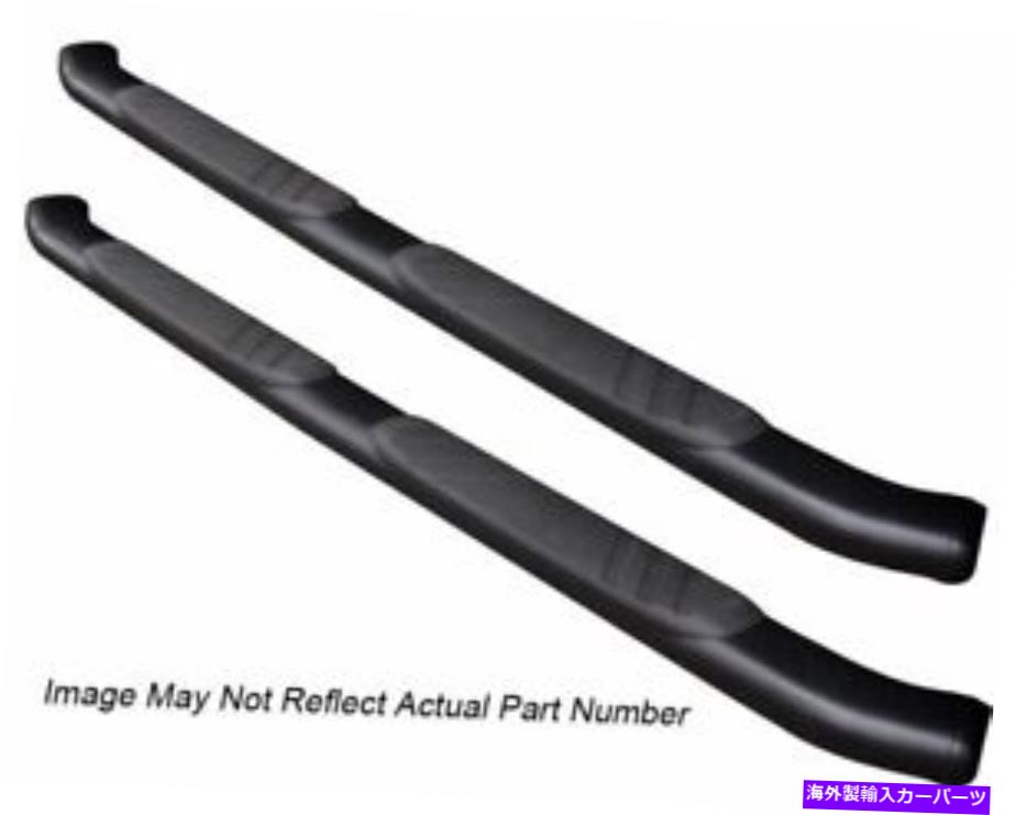 Nerf Bar Go Rhino 685412680CB Xtreme 5 in。フォードF150スーパーキャブ用の楕円形のnerfバー Go Rhino 685412680CB Xtreme 5 In. Oval Nerf Bars for Ford F150 SuperCab【並行輸入品】