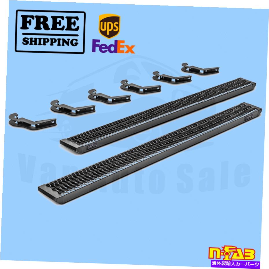 Nerf Bar ステップナーフバーn-fabフィットGMCシエラ3500 HD 2007-2018 Step Nerf Bar N-FAB fits GMC Sierra 3500 HD 2007-2018【並行輸入品】|Us Custom Parts Shop USDM