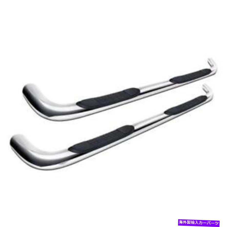 Nerf Bar trailfx a0057sシボレー-3 'nerf barクルー1500 2019 Trailfx A0057S Chevy - 3' Nerf Bar Crew 1500 2019【並行輸入品】