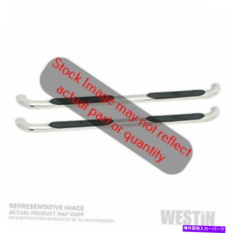 Nerf Bar ウェスティンステンレススチールプラチナ4楕円形のnerfステップバー Westin Stainless Steel Platinum 4 Oval Nerf Step Bars【並行輸入品】｜Us Custom Parts Shop USDM