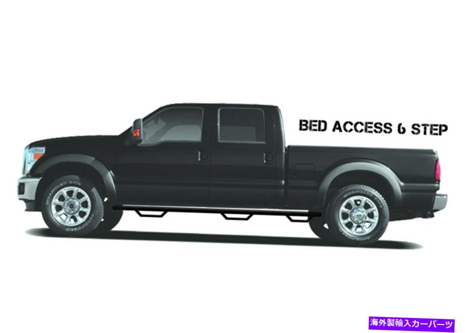 Nerf Bar n-fab c17104cc-6ホイールツーホイールnerfステップバー付きベッドアクセス N-Fab C17104CC-6 Wheel To Wheel Nerf Step Bar w/Bed Access【並行輸入品】