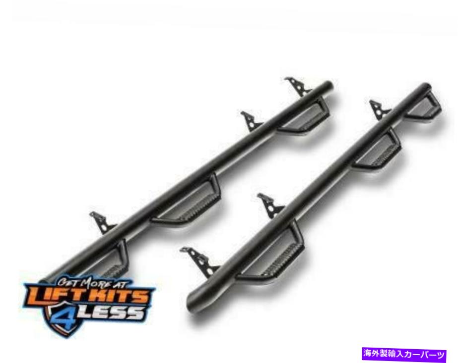 Nerf Bar N-FAB C17104CC-6-TXテキスト。 2017-2018 GMのブラックW2W nerfステップバー N-Fab C17104CC-6-TX Text. Black W2W Nerf Step Bar for 2017-2018 GM【並行輸入品】