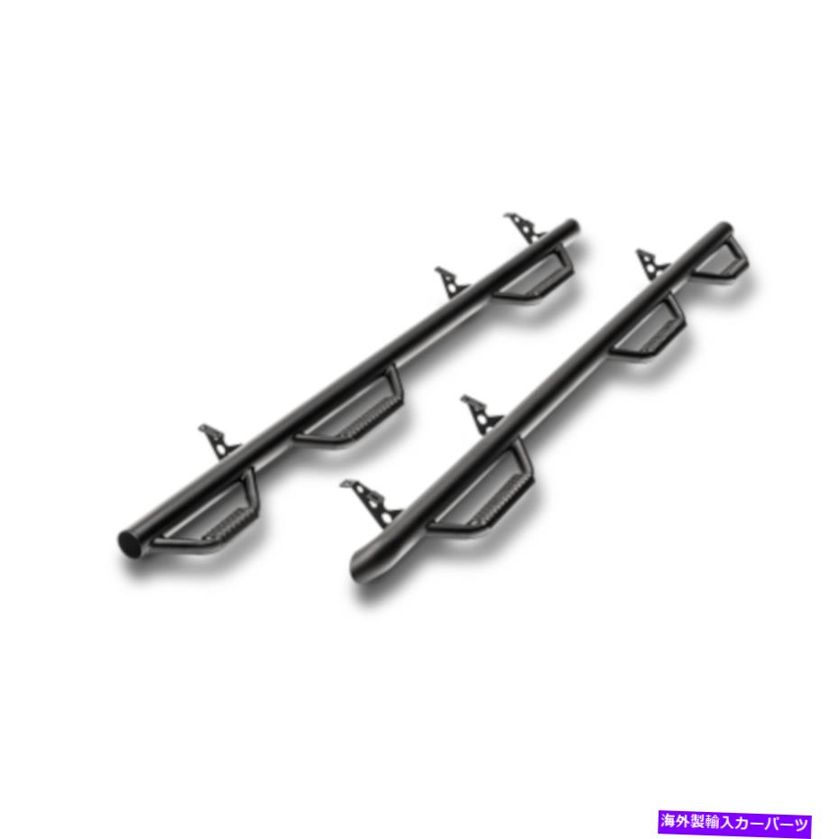 Nerf Bar n-fabホイール2ホイールナーフバーステップテクスチャ2020-2022シボレーシルバラードHD 6'9ベッド N-Fab Wheel 2 Wheel Nerf Bar Step Textured 2020-2022 Chevy Silverado HD 6'9 Bed【並行輸入品】