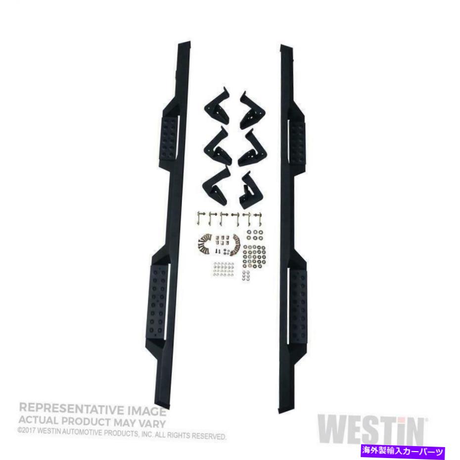 Nerf Bar Westin 56-13835-ac 2018-2020トヨタ4Runner SR5プレミアムのステップNERFバー Westin 56-13835-AC Step Nerf Bar for 2018-2020 Toyota 4Runner SR5 Premium【並行輸入品】