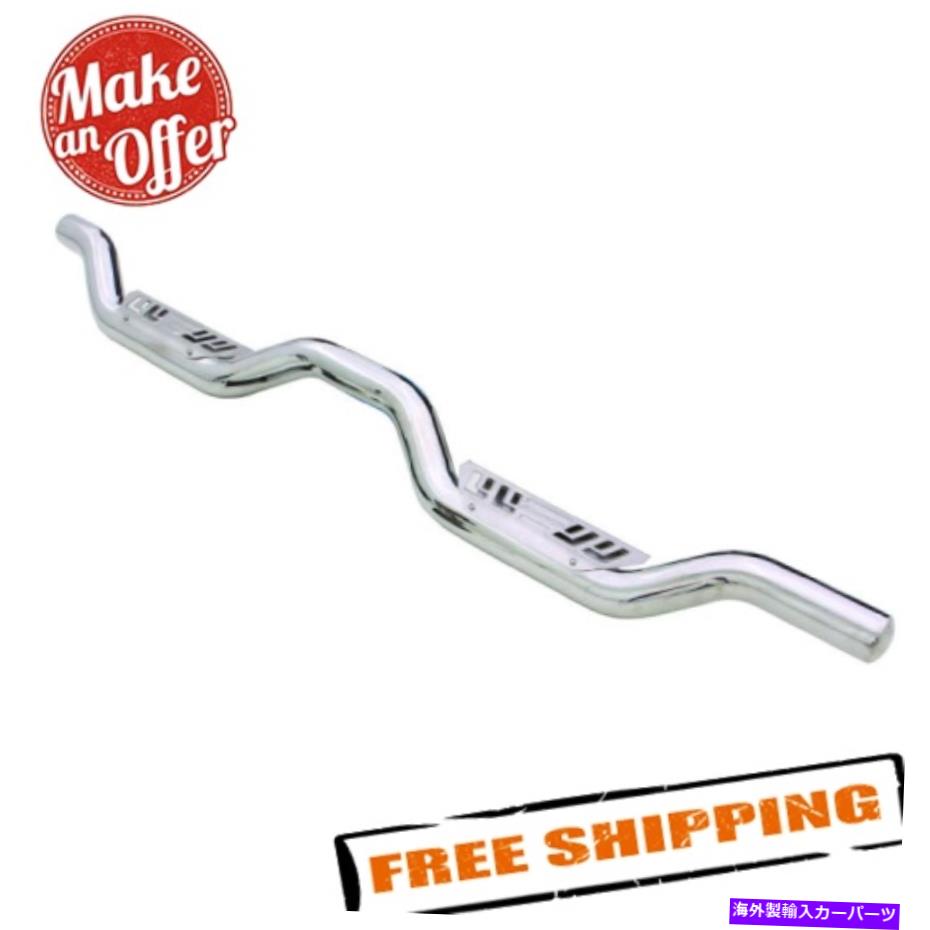 Nerf Bar Lund 26510029 2019-2022 RAM 1500 CREW CABの緯度ステンレス鋼NERFバー LUND 26510029 Latitude Stainless Steel Nerf Bars for 2019-2022 Ram 1500 Crew Cab【並行輸入品】