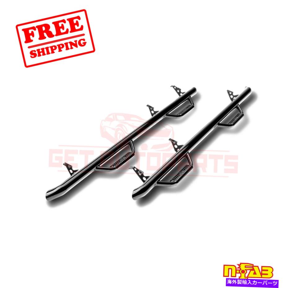 Nerf Bar n-fab step nerf barは、トヨタセコイア2008-2019に適合します N-FAB Step Nerf Bar fits Toyota Sequoia 2008-2019【並行輸入品】