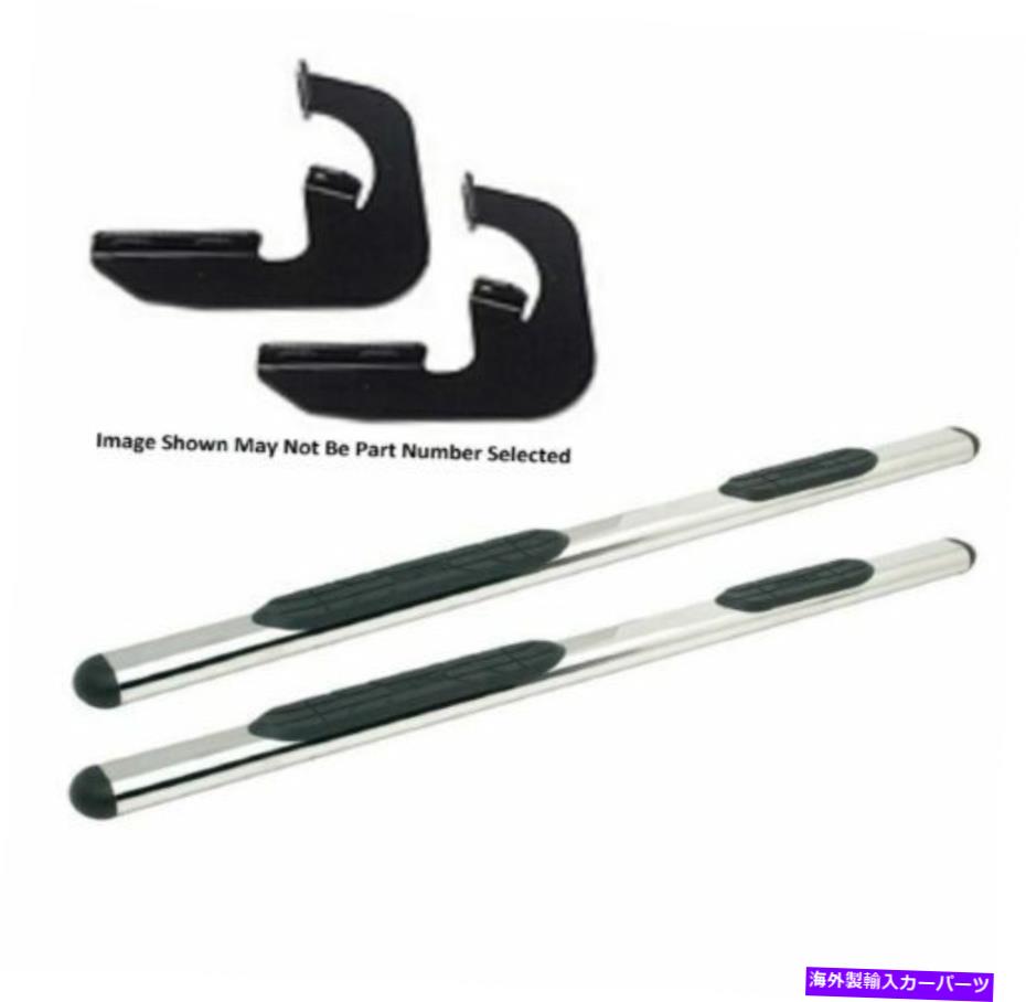 Nerf Bar ウェスティン22-5030/22-1575プレミアネルフステップバー4 "エクスプローラー用の楕円形とマウント Westin 22-5030/22-1575 Premier Nerf Step Bars 4" Oval & Mountings for Explorer【並行輸入品】|Us Custom Parts Shop USDM
