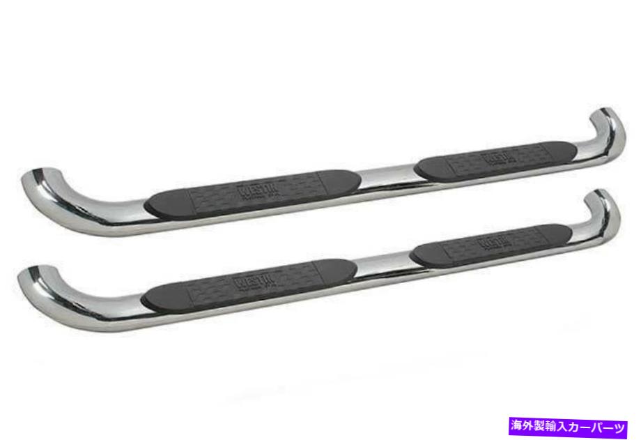 Nerf Bar ウェスティン4 "プラチナ楕円形のnerfバー-21-3610 Westin 4" Platinum Oval Nerf Bars - 21-3610【並行輸入品】|Us Custom Parts Shop USDM