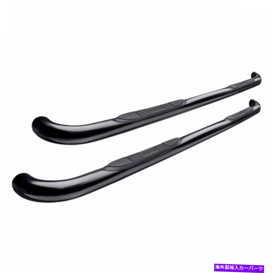Nerf Bar Chevy Silverado/Sierra 1500 2019 e-Series 3 nerfステップバーブラックのウェスティン Westin For Chevy Silverado/Sierra 1500 2019 E-Series 3 Nerf Step Bars Black【並行輸入品】