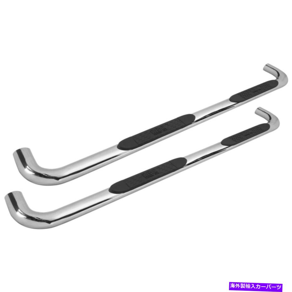 Nerf Bar 21-3860 2つのnerfバーのウェスティンセットシボレーシルバラード2500 HDペア用 21-3860 Westin Set of 2 Nerf Bars New Polished for Chevy Silverado 2500 HD Pair【並行輸入品】