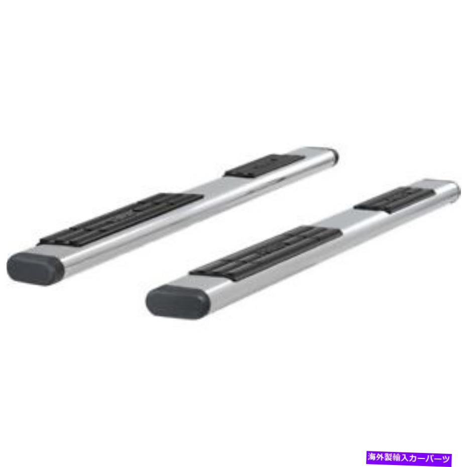 Nerf Bar 44444033牡羊座2つのnerfバーのセットToyota Tundra 2000-2006ペア用 4444033 Aries Set of 2 Nerf Bars New Polished for Toyota Tundra 2000-2006 Pair【並行輸入品】