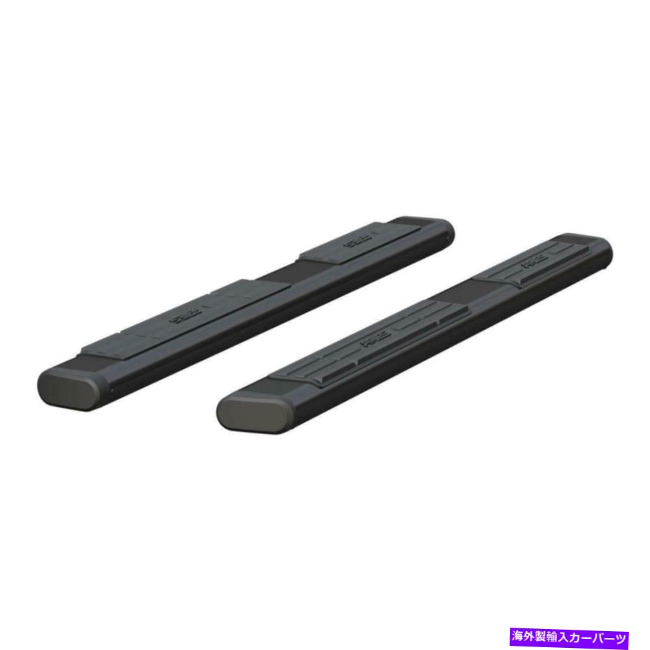 Nerf Bar 牡羊座ステップナーフバーキット6 "x 75"ブラックアルミニウム楕円形のサイドバー（ブラケットなし） ARIES Step Nerf Bar Kit 6" x 75" Black Aluminum Oval Side Bars (No Brackets)【並行輸入品】｜Us Custom Parts Shop USDM