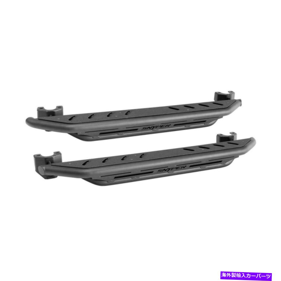 Nerf Bar ラングラーのトリプルチューブロックレールステップJK 2DR 2007-2018 Westin 42-6005 Triple Tube Rock Rail Steps for Wrangler JK 2dr 2007-2018 Westin 42-6005【並行輸入品】