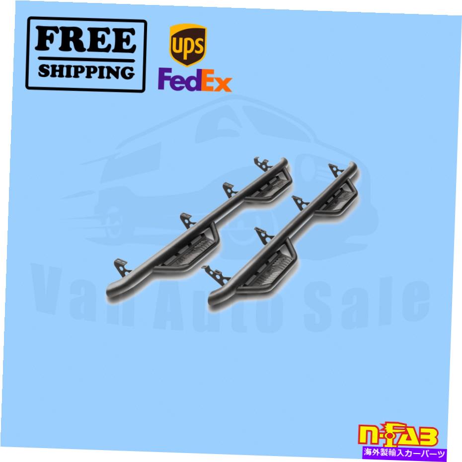 Nerf Bar ステップナーフバーn-fabフィットフォードF-350 1999-2016スーパーデューティ Step Nerf Bar N-FAB fits Ford F-350 1999-2016 Super Duty【並行輸入品】