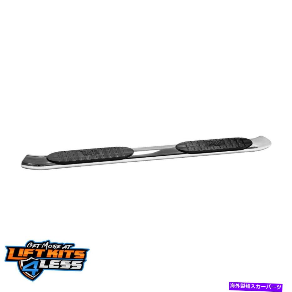 Nerf Bar Westin 21-54010 Pro Traxx 5 "15-18キャニオンのための磨かれた楕円形のnerf stepbarペア Westin 21-54010 PRO TRAXX 5" Polished Oval Nerf StepBar Pair for 15-18 Canyon【並行輸入品】｜Us Custom Parts Shop USDM