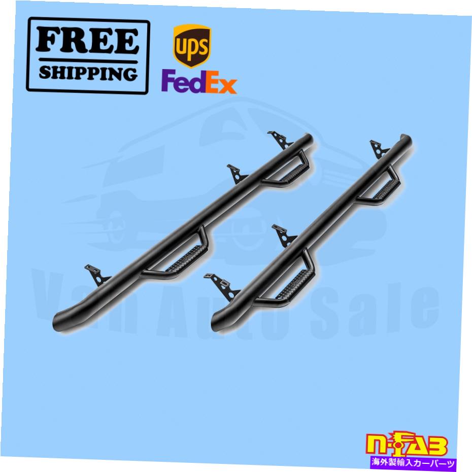 Nerf Bar ステップナーフバーn-fabフィットシボレーシルバード3500 HD 2015-2019 Step Nerf Bar N-FAB fits Chevrolet Silverado 3500 HD 2015-2019【並行輸入品】