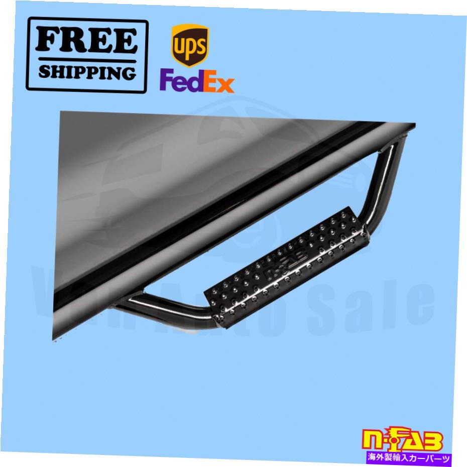 Nerf Bar NERFステップW2W W/OベッドACS（2 STPS）GMC Sierra 1500 2007-2013用N-FAB Nerf Step W2W w/o Bed Acs (2 Stps) N-FAB for GMC Sierra 1500 2007-2013【並行輸入品】