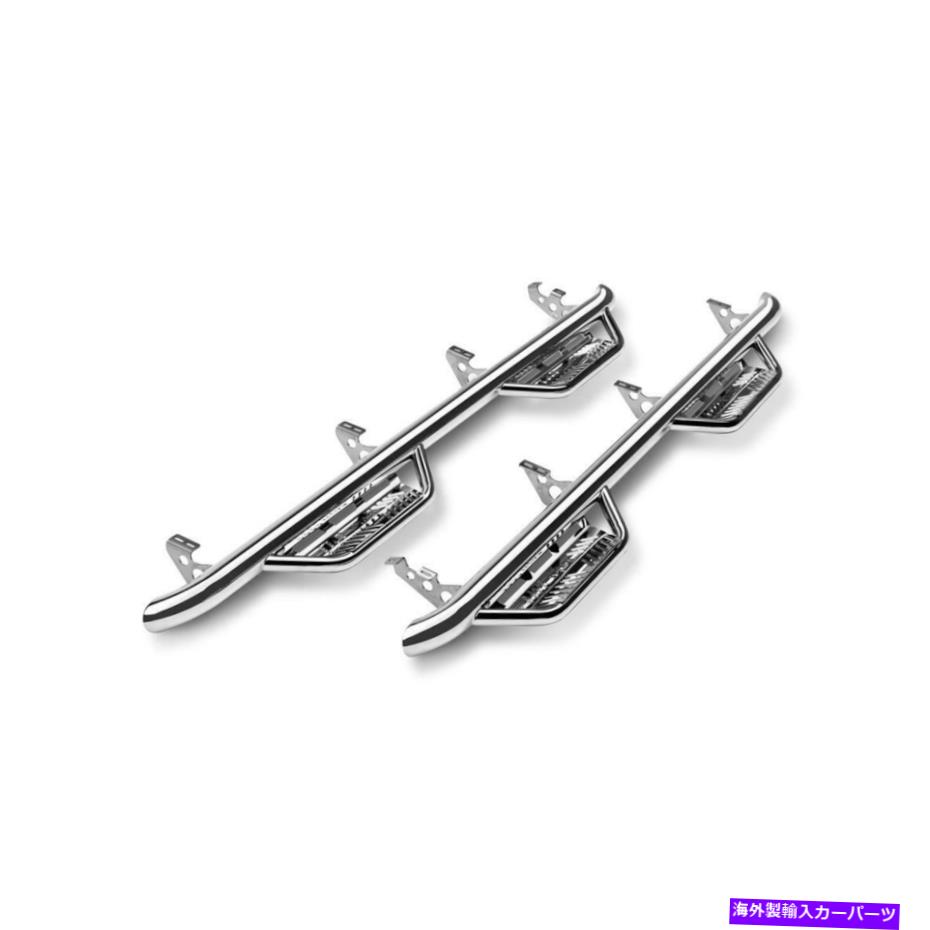Nerf Bar 07-17のn-fabジープラングラーjk2ドア表彰 N-FAB For 07-17 Jeep Wrangler JK 2 Door Podium Full Length Polished HPJ0746-SS【並行輸入品】