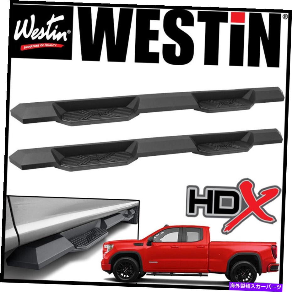 Nerf Bar ウェスティンHDXエクストリームナーフステップバー2019-2021 GMCシエラ1500新しいボディダブルキャブ Westin HDX Extreme Nerf Step Bars 2019-2021 GMC Sierra 1500 NEW BODY Double Cab【並行輸入品】｜Us Custom Parts Shop USDM