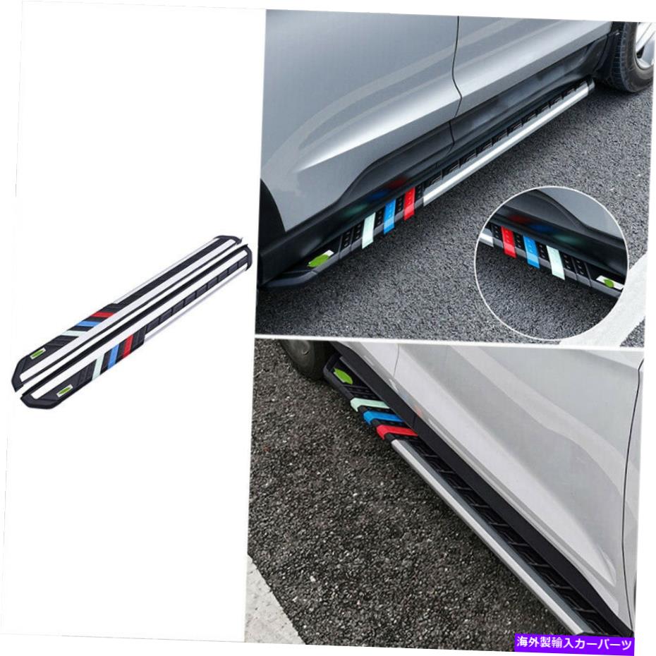 Nerf Bar アルミニウム合金ブラックサイドステップnerf barはジープチェロキー2014-2021に適しています Aluminum Alloy Black Side Step Nerf Bar Protect Fit For Jeep Cherokee 2014-2021【並行輸入品】 170,060円