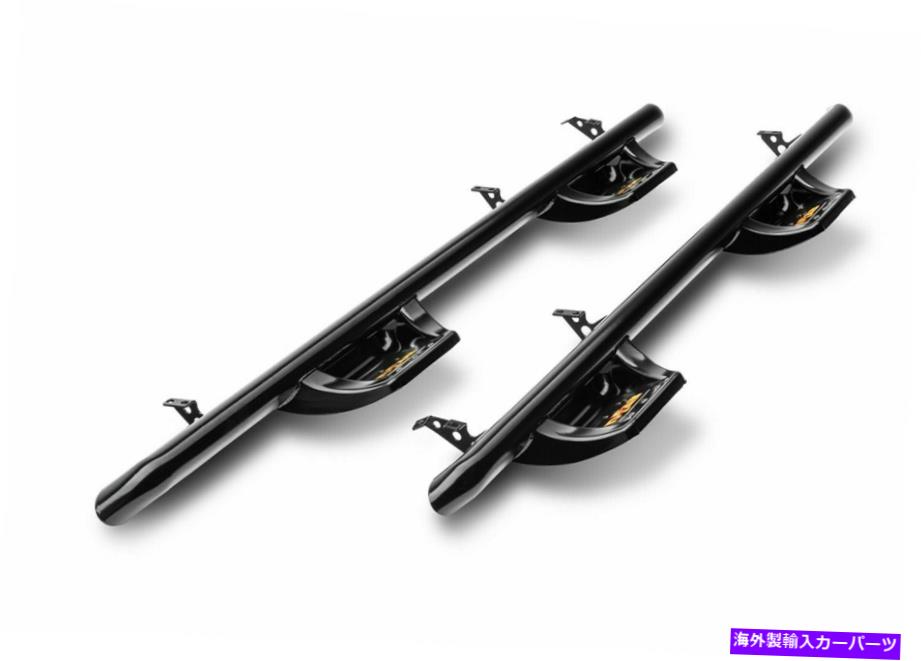 Nerf Bar n-fab ndt1589cc n-durastep wheel to wheel nerf step bar w/bedアクセス適合タコマ N-Fab NDT1589CC N-Durastep Wheel To Wheel Nerf Step Bar w/Bed Access Fits Tacoma【並行輸入品】