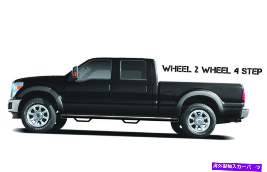 Nerf Bar N -FAB NERF CAB LEN（2 STPS）19 RAM 1500クルー用システム - グロスBLK＃D1980cc N-FAB Nerf Cab Len (2 Stps) System for 19 Ram 1500 Crew - Gloss Blk # D1980CC【並行輸入品】