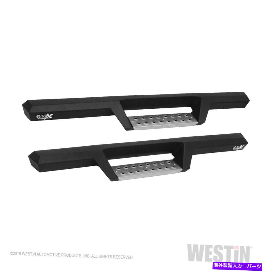 Nerf Bar Westin 56-140552 HDXステンレスドロップナーフステップバーが18-20ラングラー（JL） Westin 56-140552 HDX Stainless Drop Nerf Step Bars Fits 18-20 Wrangler (JL)【並行輸入品】