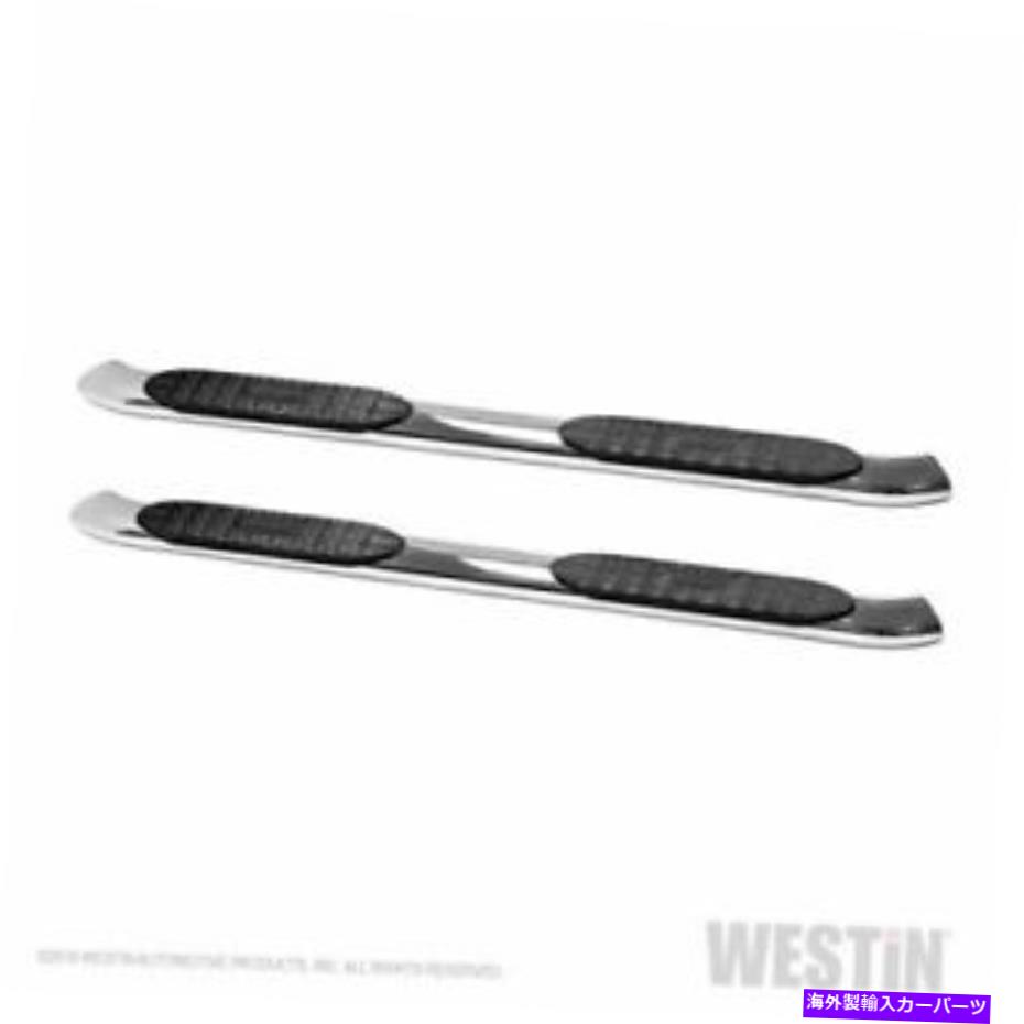 Nerf Bar Westin 21-53930 Pro Traxx 5楕円形のnerfステップバーロッカーパネルポリッシュSS Westin 21-53930 PRO TRAXX 5 Oval Nerf Step Bars Rocker Panel Polished SS【並行輸入品】｜Us Custom Parts Shop USDM