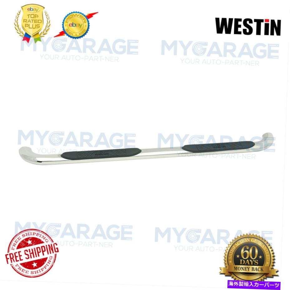 Nerf Bar 15-18 F150/17-18 F250 PlatinumシリーズOval Nerf 4 "ステンレス21-3940のウェスティン Westin For 15-18 F150/17-18 F250 Platinum Series Oval Nerf 4" Stainless 21-3940【並行輸入品】|Us Custom Parts Shop USDM