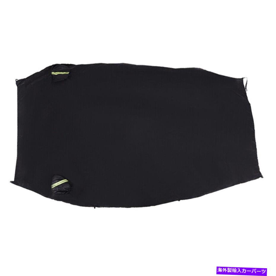 カーカバー 車のハーフボディトップルーフサンシェードカバー防水紫外線雨 Car Half Body Top Roof Sun Shade Cover Waterproof UV Rain Resistant【並行輸入品】