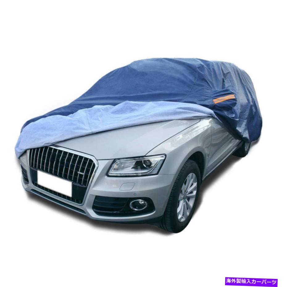 カーカバー すべての天候のためにym pevaフルカーカバー通気性レインスノーダストUV耐性 FOR All Weather YM PEVA Full Car Cover Breathable Rain Snow Dust UV Resistant【並行輸入品】