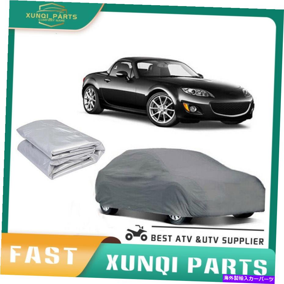 カーカバー 反射性ライトシルバーグレーを備えた耐候性PEVA車の保護カバーxxl Weatherproof PEVA Car Protective Cover With Reflective Light Silver Gray XXL【並行輸入品】